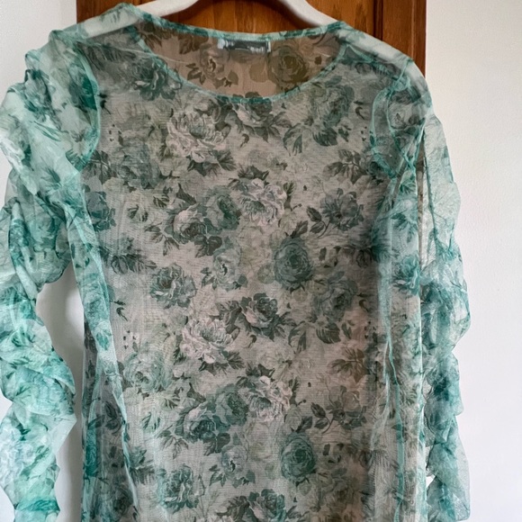 Zara sheer crop top - Picture 2 of 6